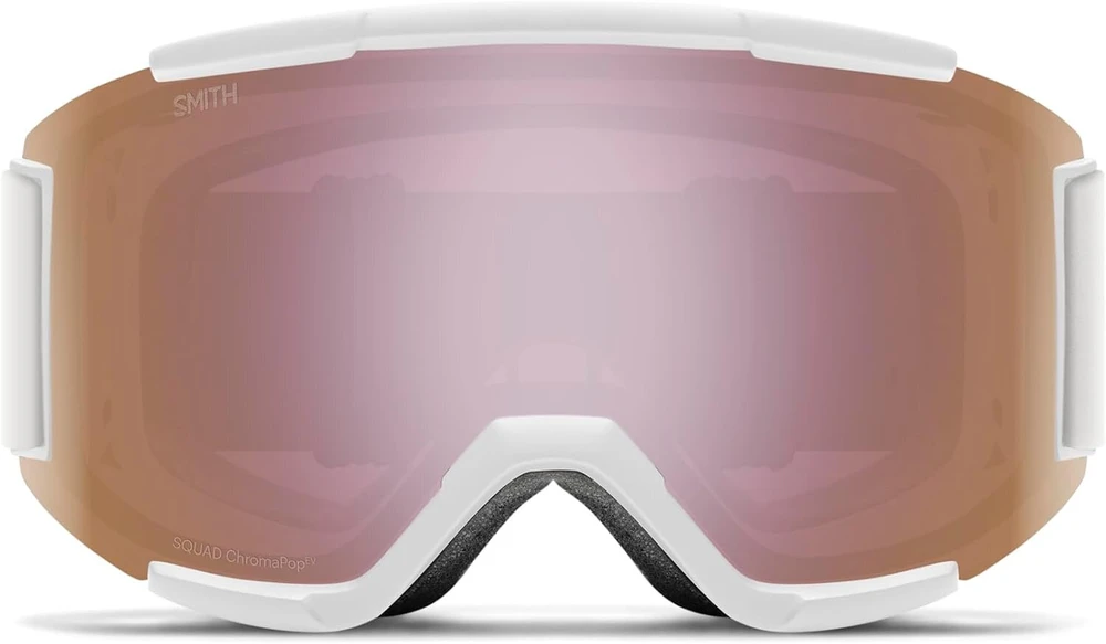 Smith Optics Squad slidinėjimo akiniai, Baltas Vapor, Normal