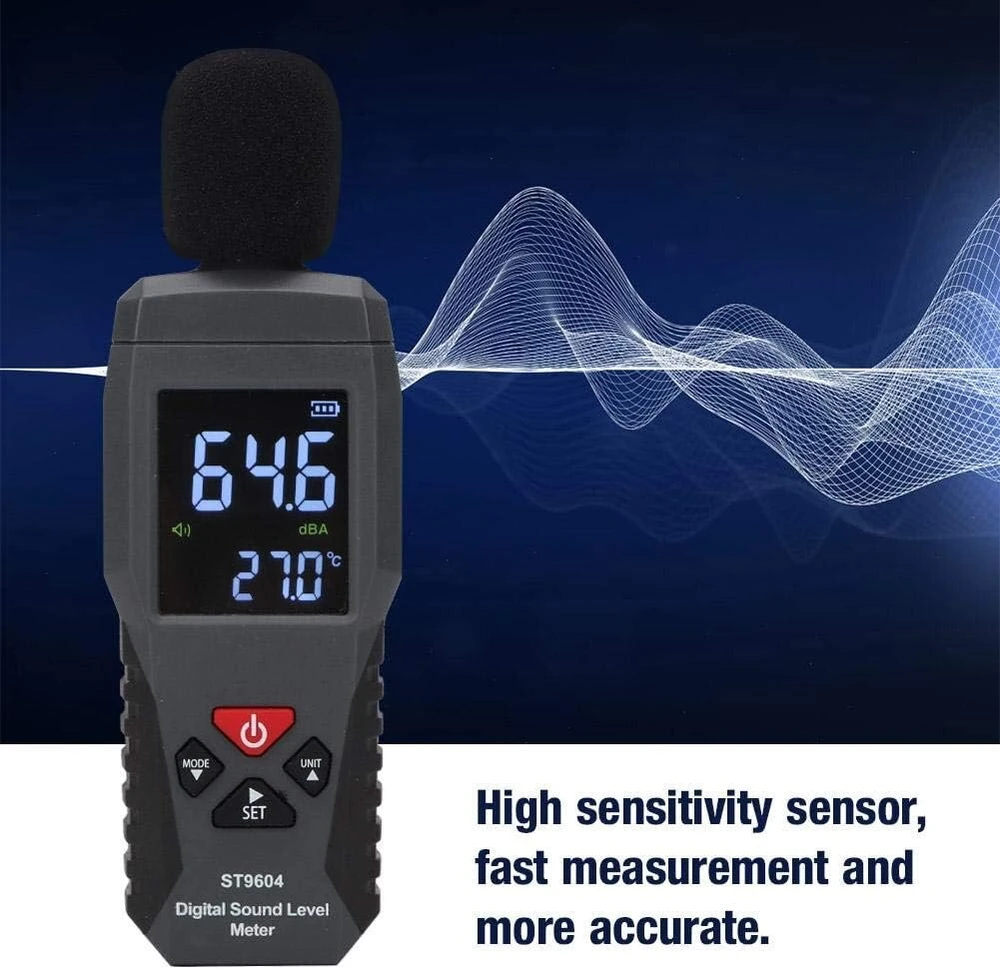 Sndway Smart Sensor garso lygio matuoklis, matavimo diapazonas 30-130db