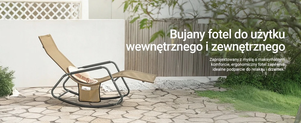 Sobuy supamasis krėslas su šoniniu krepšiu Ogs47-ka