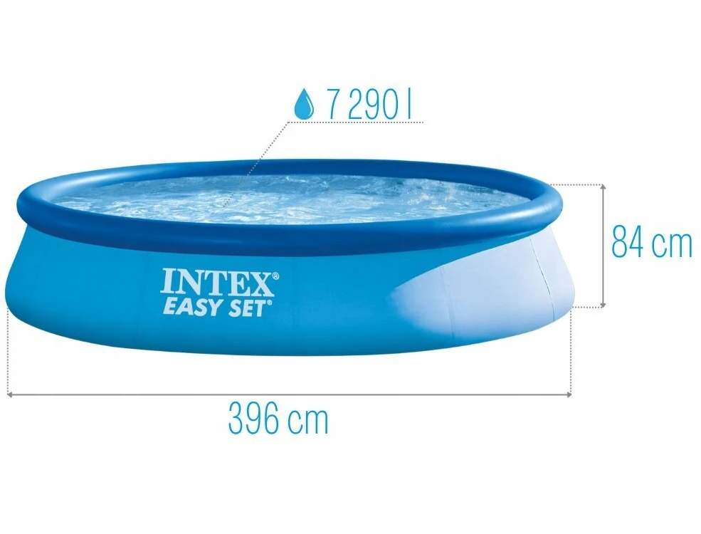 Sodo baseinas Intex 28142 su siurbliu, 396x84
