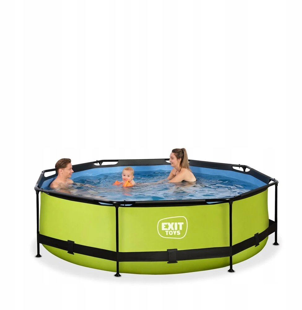 Sodo baseinas su filtru Exit Lime 300 x 76 cm žalias