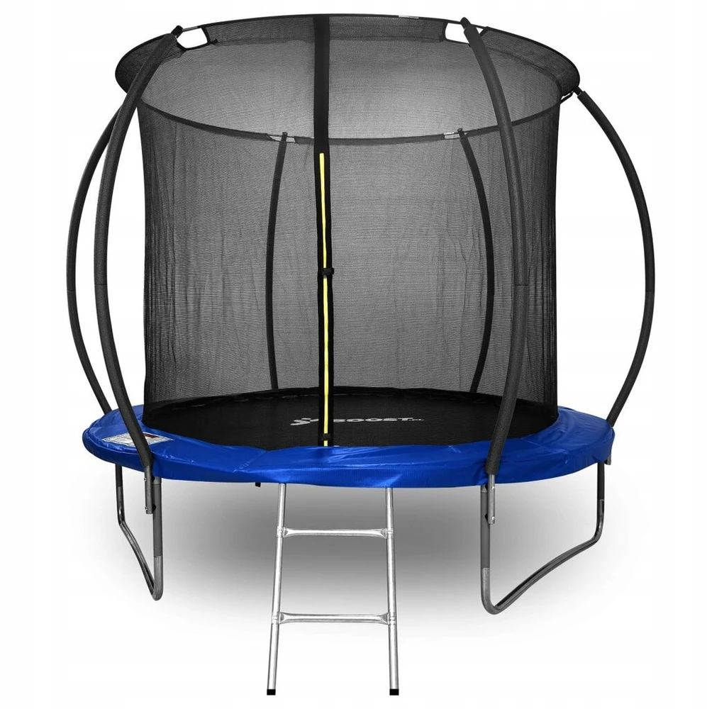 Sodo batutas vaikams 305cm 10ft su tinklu ir kopėčiomis