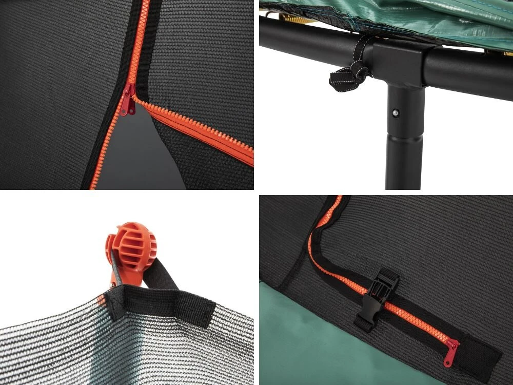 Sodo batutas vaikams su vidiniu tinkleliu 427cm Bestway + KOPĖČIOS