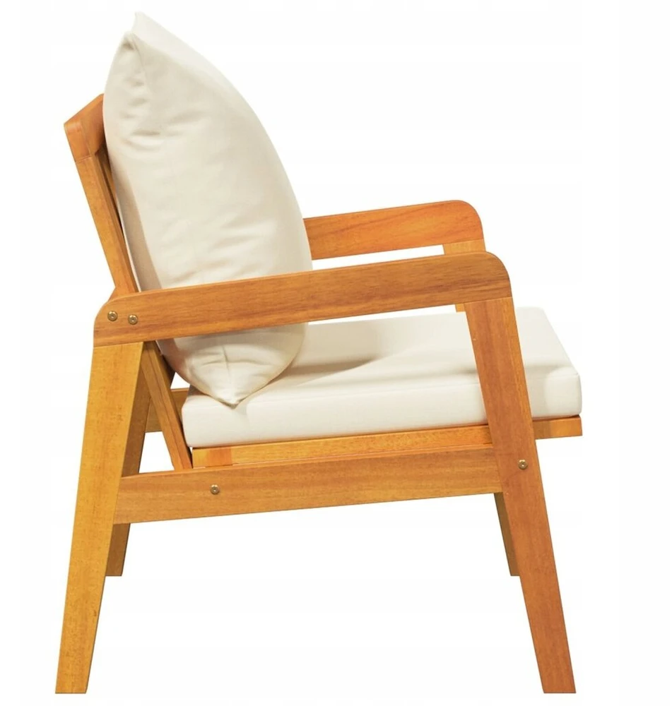 Sodo kėdės Vidaxl 2 vnt. 59,5x65x71,5 cm, pagamintos iš akacijos medienos
