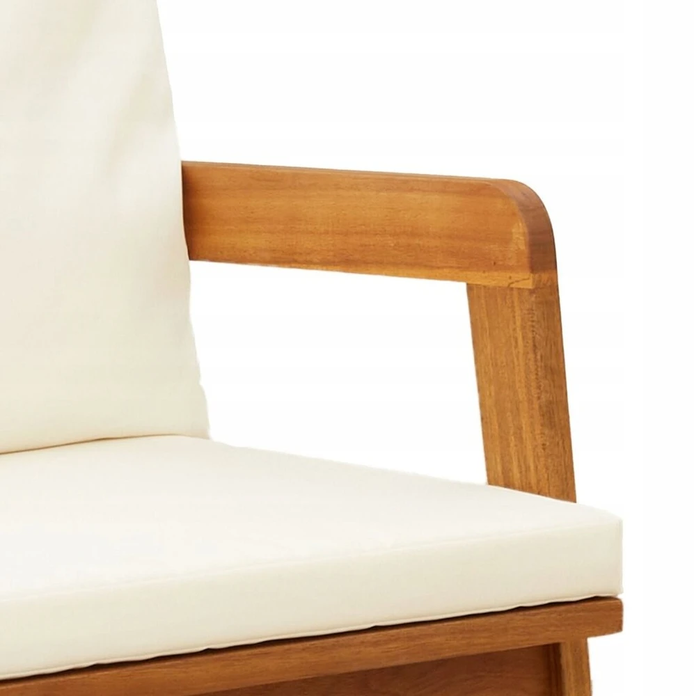 Sodo kėdės Vidaxl 2 vnt. 59,5x65x71,5 cm, pagamintos iš akacijos medienos