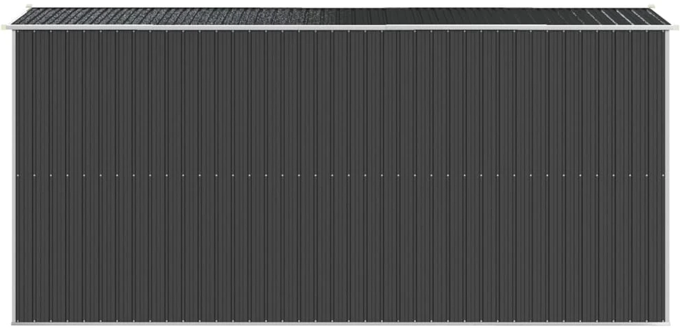 Sodo pašiūrė, antracito, 192x440x223cm, galvanizuotas plienas
