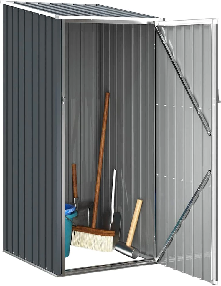 Sodo pašiūrė, antracito, 87x98x159cm, galvanizuotas plienas