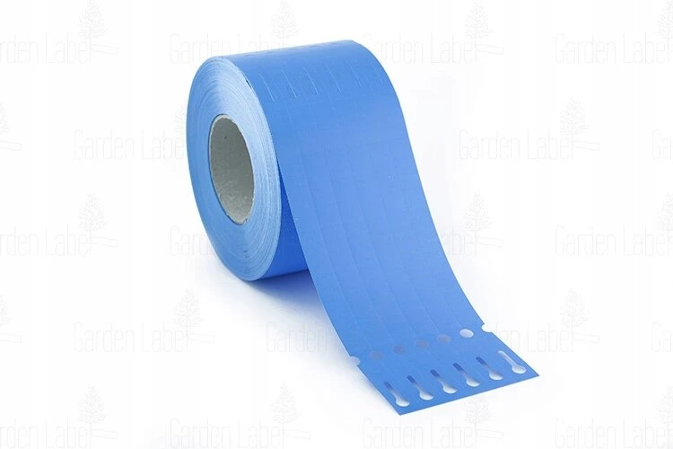 Sodo/sodo kilpinės etiketės Mėlynos 400x20mm (20x400) 500 vnt.