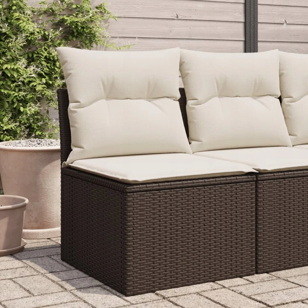 Sodo sofa-kėdė sodo baldai terasai balkonui sodui, pagaminta iš ratano