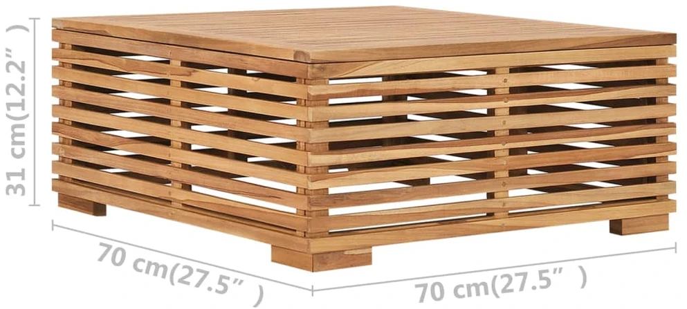 Sodo staliuko ir pakojos komplektas su pagalvėle, tikmedis
