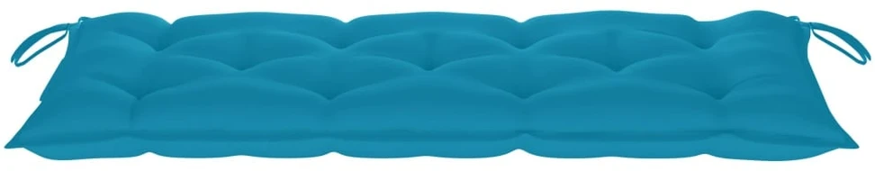 Sodo suoliukas su pagalvėle, 120cm, bambukas