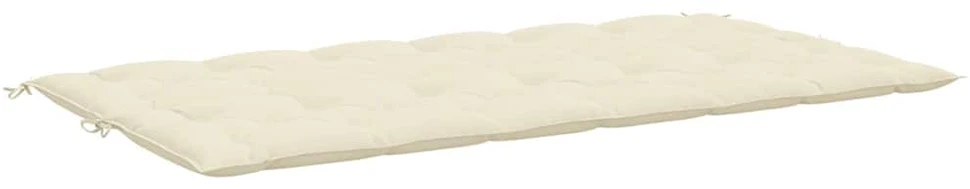 Sodo suoliuko pagalvėlė, kreminė, 200x(50+50)x7cm, audinys