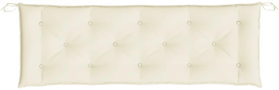 Sodo suoliuko pagalvėlė, kreminės spalvos, 150x50x7cm, audinys