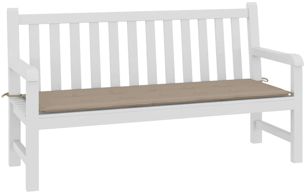 Sodo suoliuko pagalvėlė, taupe spalvos, 150x50x3cm, audinys