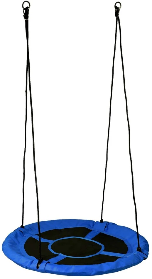 Sodo sūpynės, gandralizdis vaikams, 100 cm, pakabinamos, didelės, tvirtos, xxl