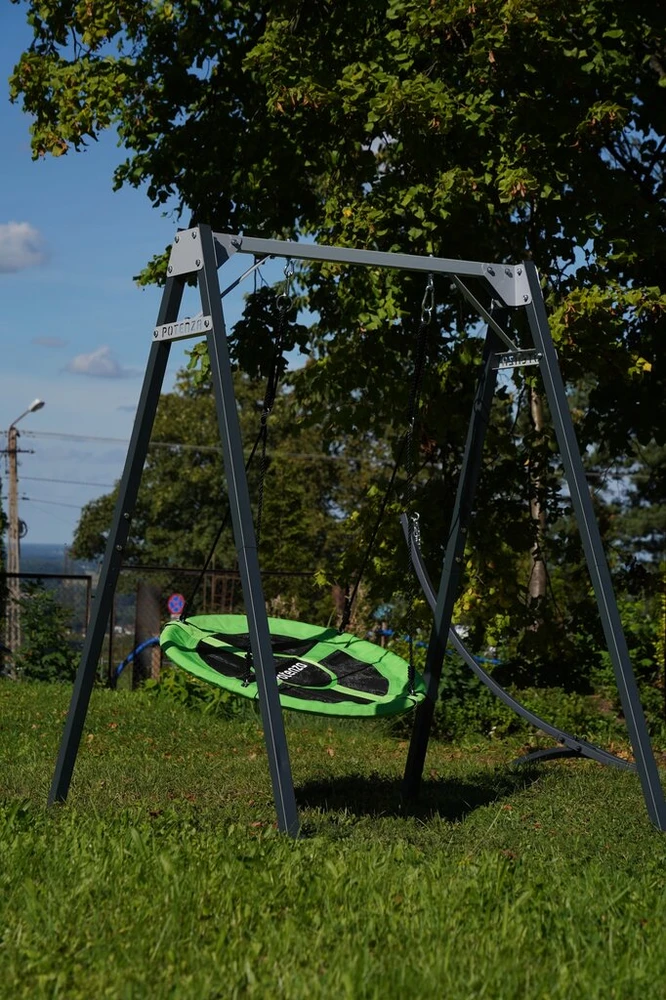 Sodo supynės Potenza su lizdu, metalinės, 200kg