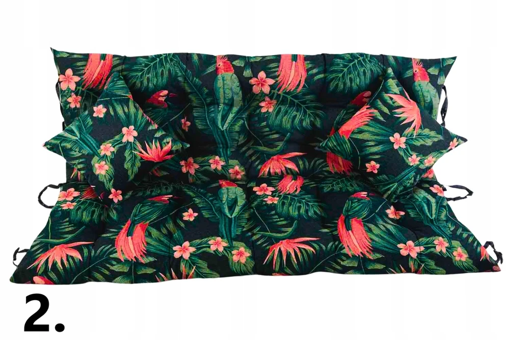 Sodo sūpynių pagalvėlė 150x55x55 Monster Leaf