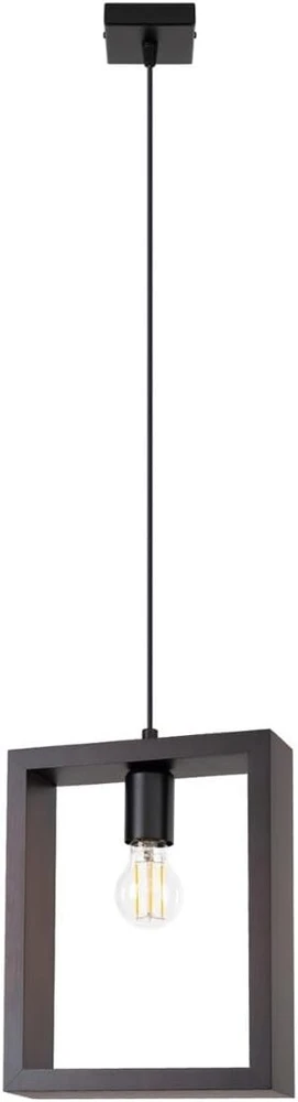 Sollux lighting - aries pakabinamas šviestuvas - pakabinamas šviestuvas - stilingas pakabinamas šviestuvas - ilgaamžis - patrauklus dizainas - e27, 1x max 15w led, ~230v, 50hz - wenge