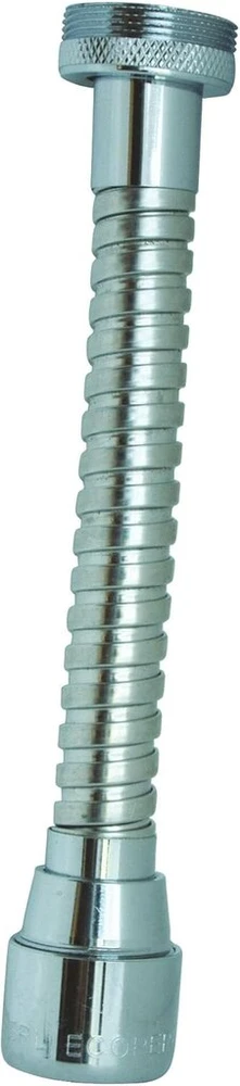 Somatherm 4140-8 Breeze lankstus nerūdijančio plieno mono-jet F22/m24, 8 l/min, Lg 15 cm, pilkas