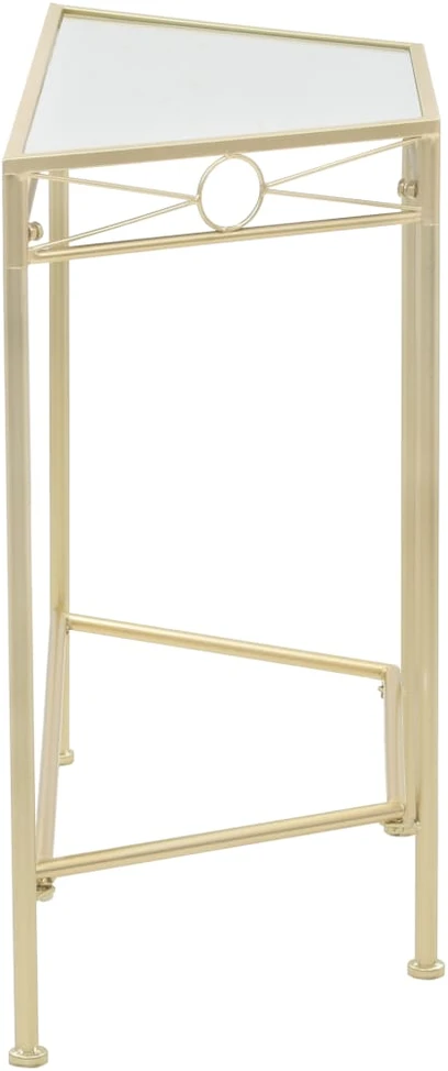 Šonin. stal., auksinės sp., 87x34x73cm, metalas, vint. stil.