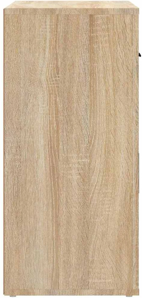 Šoninė spintelė, ąžuolo spalvos, 80x33x70cm, apdirbta mediena
