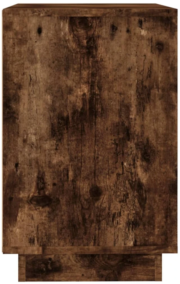 Šoninė spintelė, dūminio ąžuolo, 102x35x55cm, apdirbta mediena