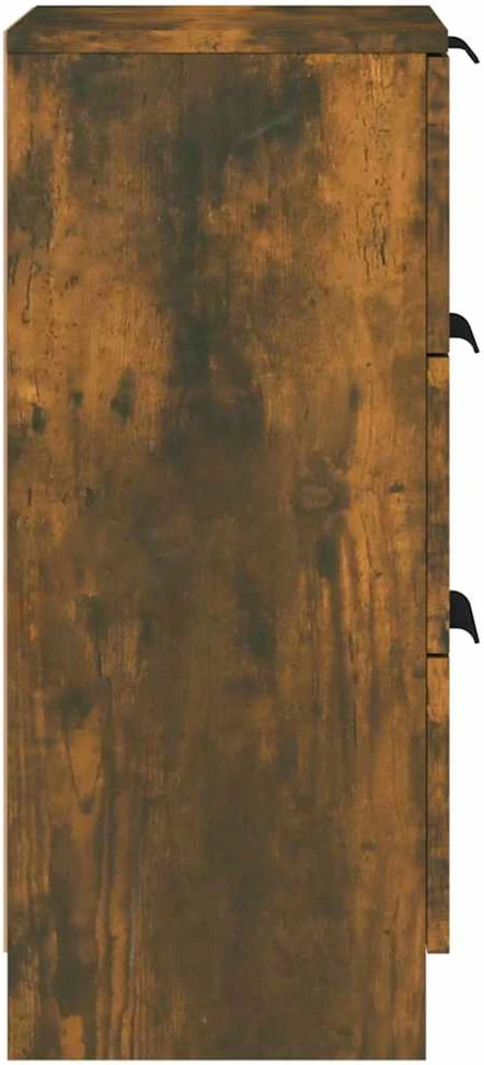 Šoninė spintelė, dūminio ąžuolo, 30x30x70cm, apdirbta mediena