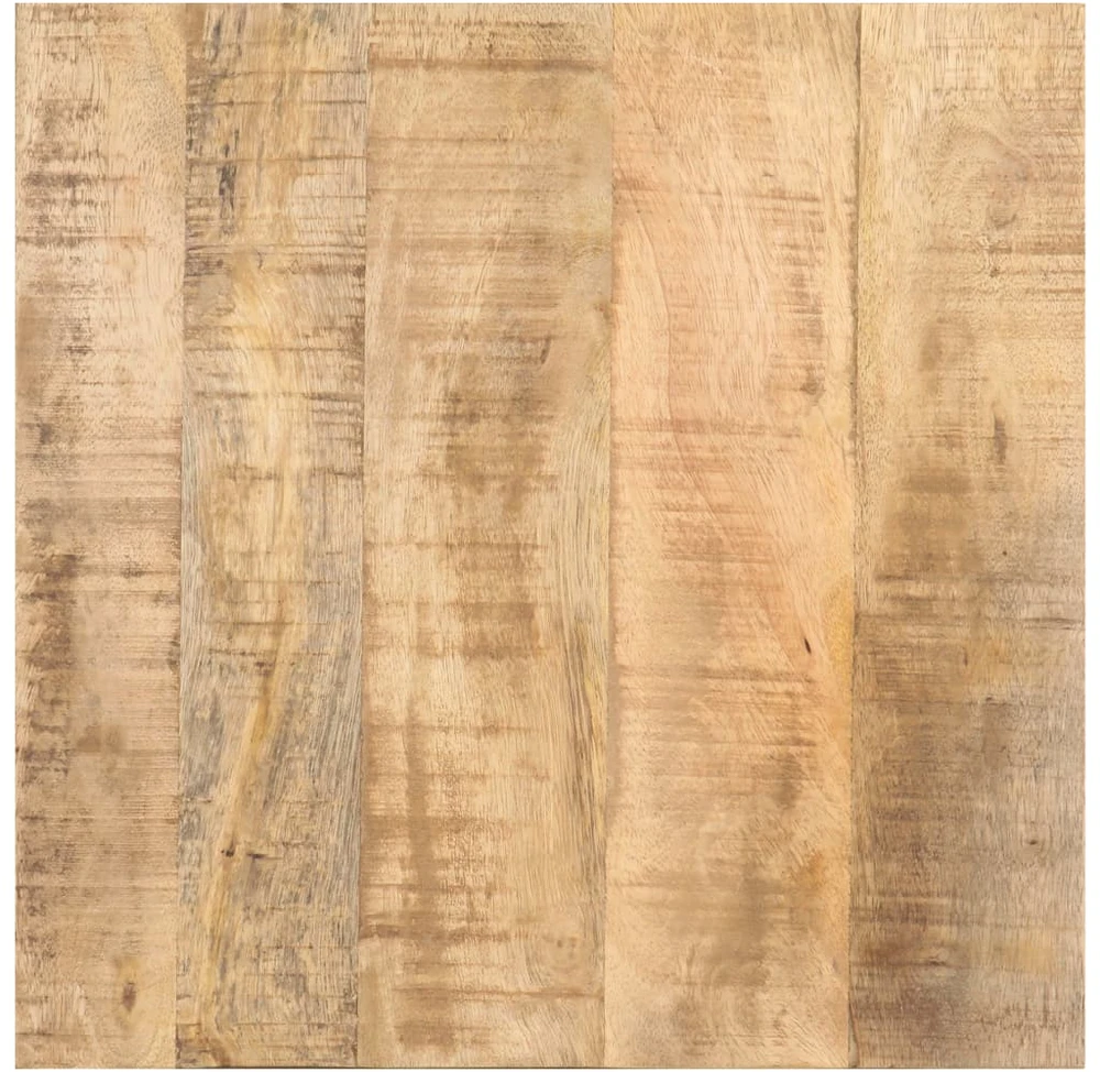 Šoninis staliukas su ratukais, 40x40x42cm, mango mediena