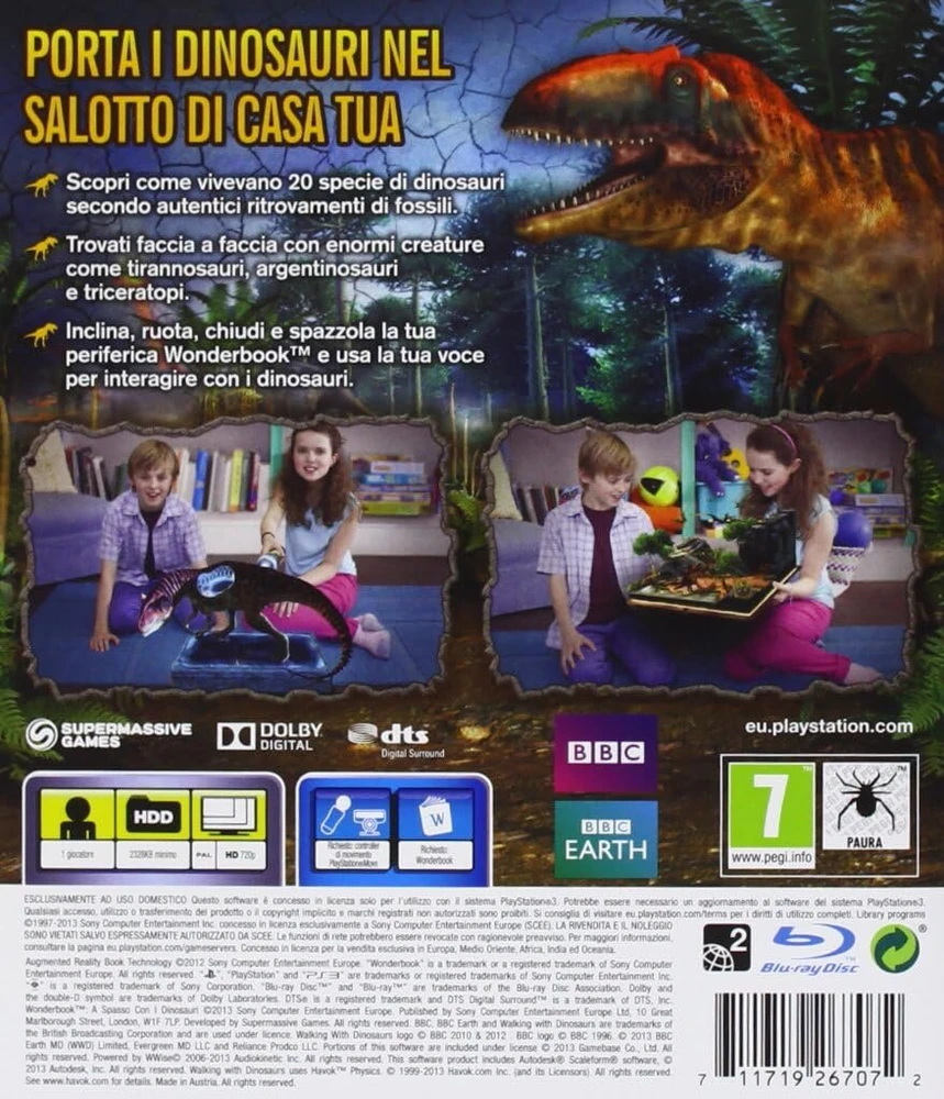 Sony Giochi A Spasso Con I Dinosauri Sw Ps3