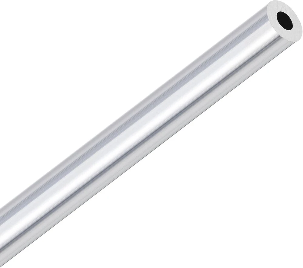 Sourcing map 6063 aliuminio apvalūs vamzdžiai 11 mm išorinis skersmuo 5 mm vidinis skersmuo 300 mm ilgio vamzdžių pakuotė iš 3 vnt.