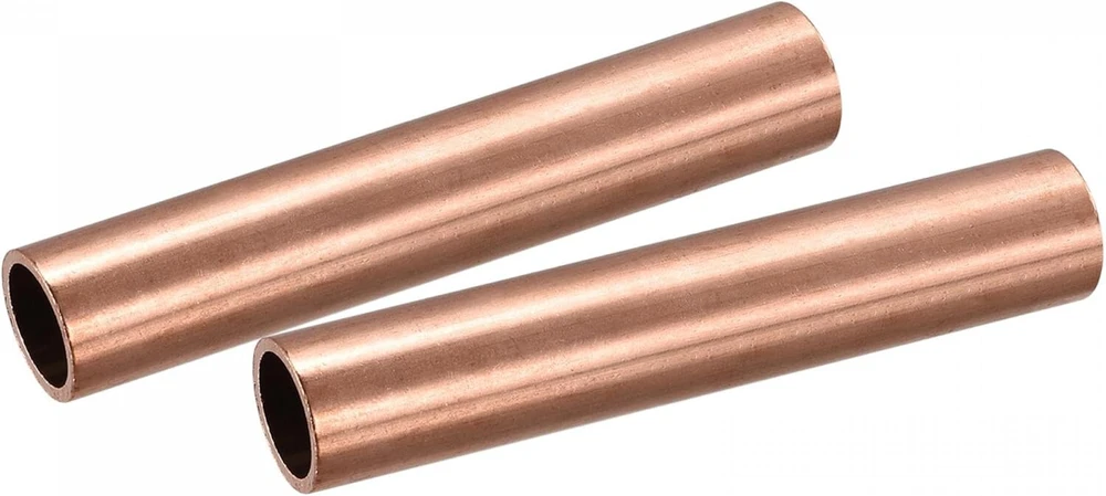 Ventiliatorius Sourcing map apvalus varinis vamzdis 19 mm išorinis skersmuo 1.5 mm sienelės storis 100 mm ilgio vamzdžio žarna 2 vnt.