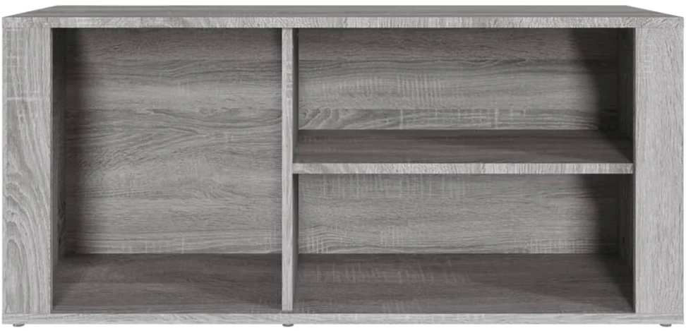 Spintelė batams, pilka ąžuolo, 100x35x45cm, apdirbta mediena
