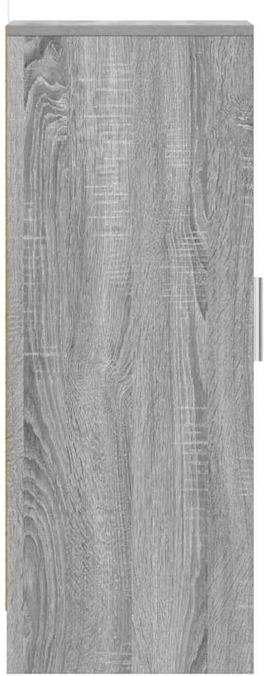 Spintelė batams, pilka ąžuolo, 32x35x92cm, apdirbta mediena
