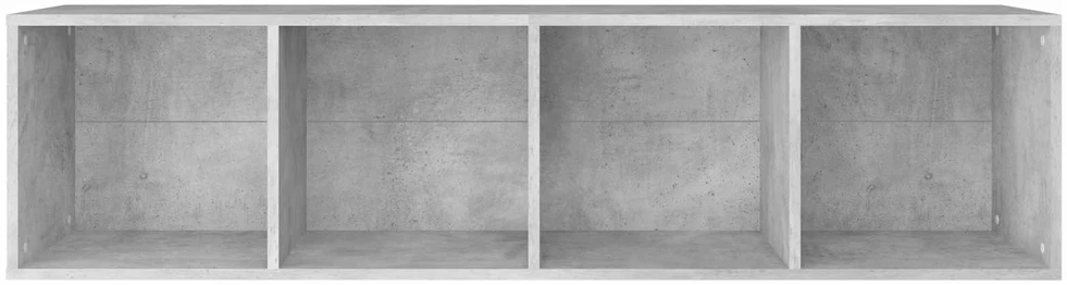 Spintelė knygoms/TV, betono, 36x30x143cm, apdirbta mediena