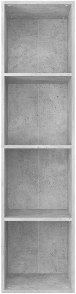 Spintelė knygoms/TV, betono, 36x30x143cm, apdirbta mediena