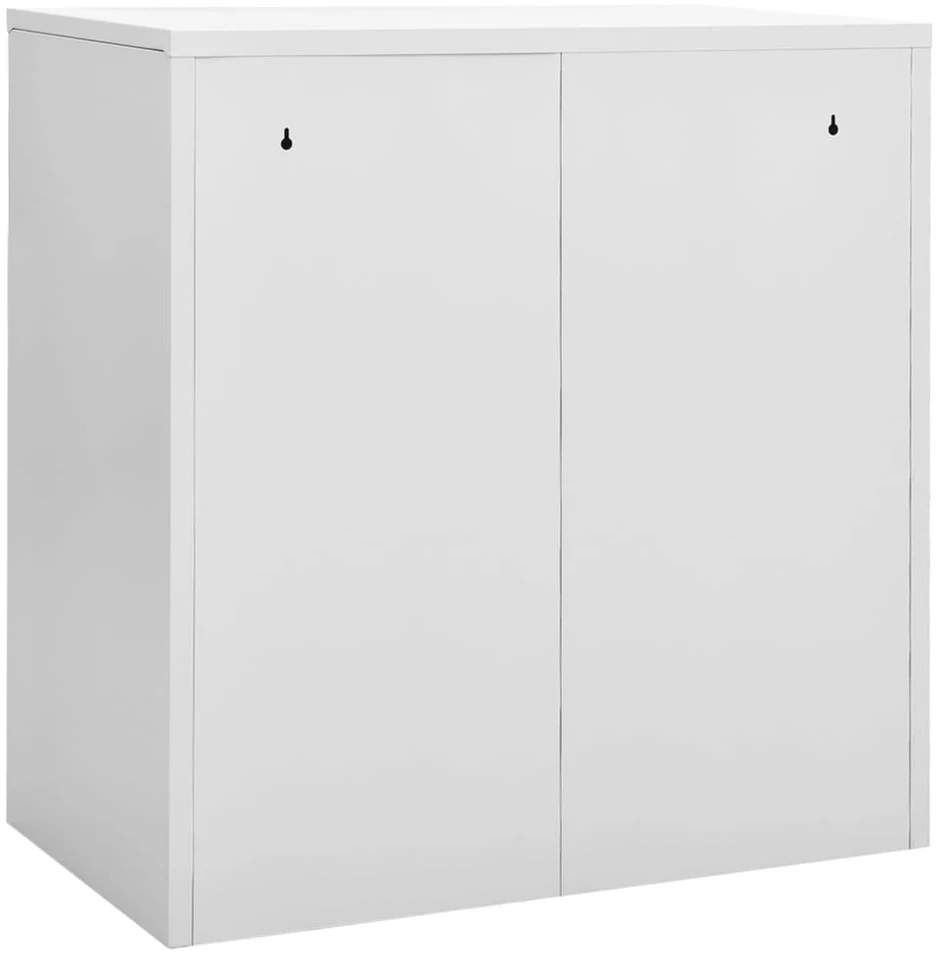 Spintelės, 2vnt., pilkos/žalios, 90x45x92,5cm, plienas