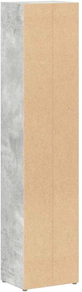 Spintelės kompaktiniam diskam, 2vnt., pilkos, 21x16x93,5cm, MDP