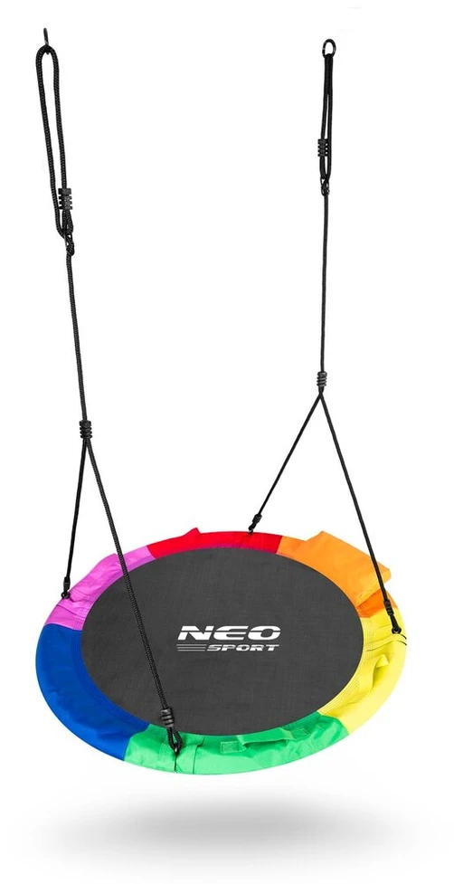 SPORT Sūpynės kiaulienos sūpynės lizdas xxl daugiaspalvės 95 cm