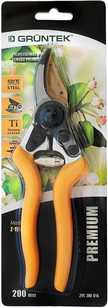 S&r sodo šakų genėtuvas Premium 200mm padengtas titanu ašmenys Z19 Gruntek