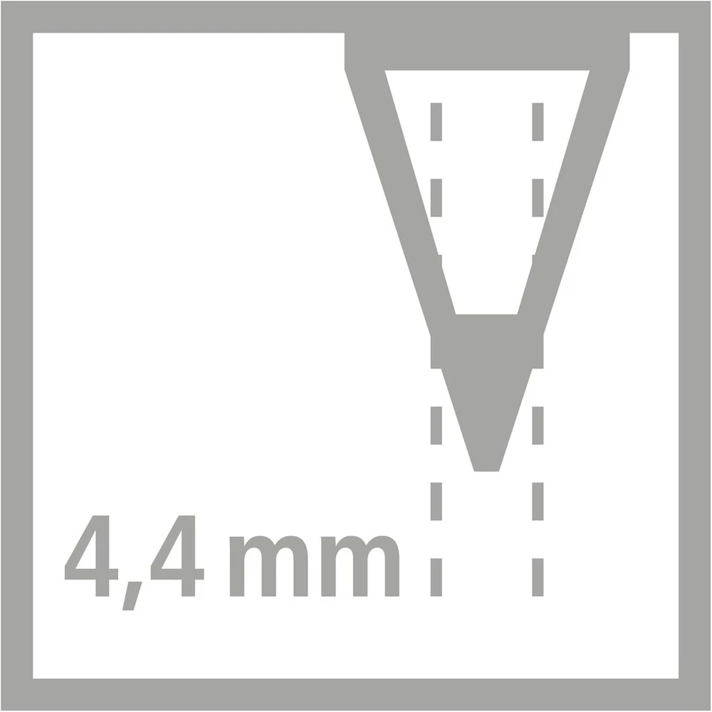 Stabilo Chalk-pastel Carbothello pieštukai - 3 vnt. pakuotė - šviesus kūno atspalvis (681)