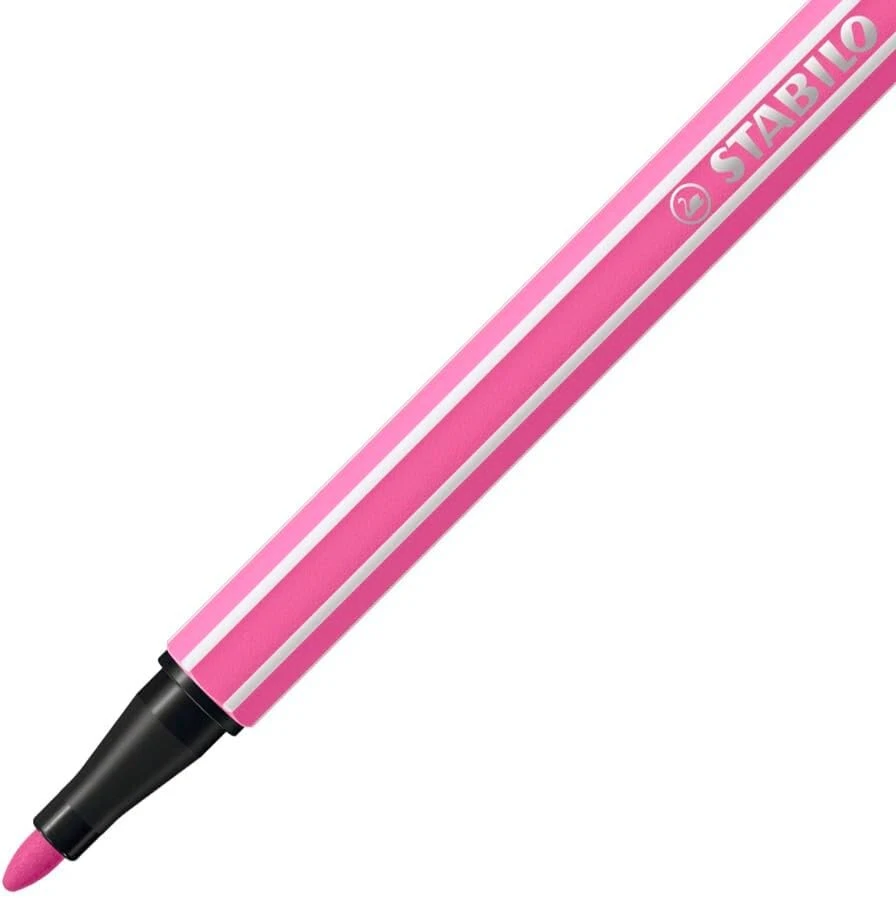 Stabilo Pen 68 & Point 88 rašikliai, 8 vnt., rožinės spalvos