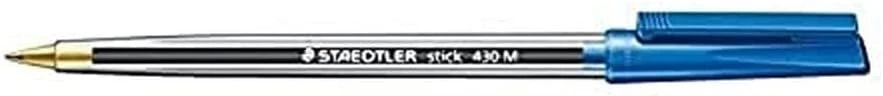 Staedtler 430 M-3 Stick Document 0.35 mm rutulinis rašiklis, mėlynas