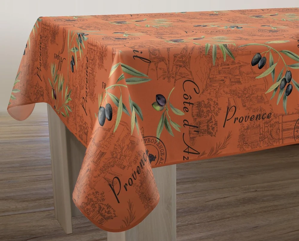 Staltiesė Jules Provence Tomette 150x300 cm atspari dėmėms