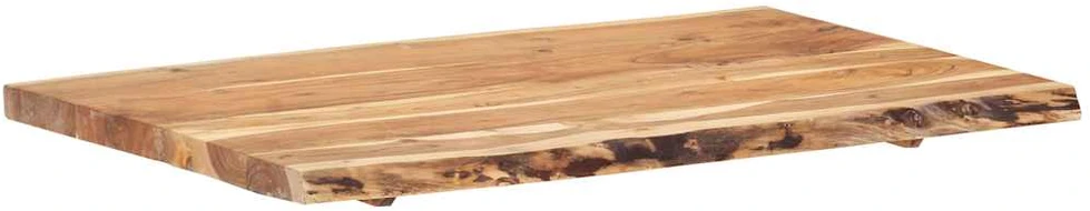 Stalviršis, 100x(50-60)x3,8cm, akacijos medienos masyvas