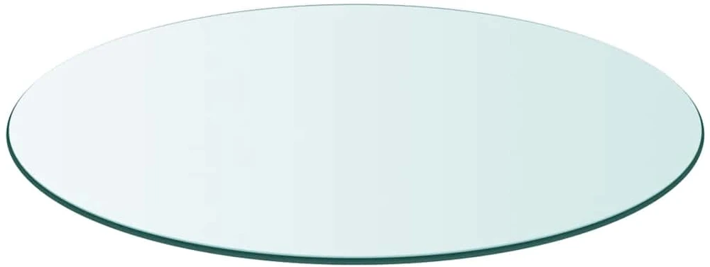 Stalviršis, grūdintas stiklas, apvalus, 600 mm