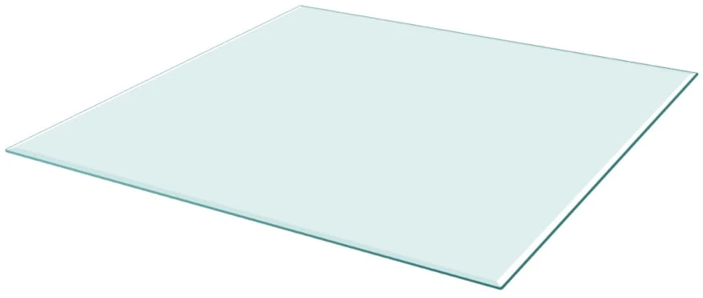 Stalviršis, grūdintas stiklas, kvadrato forma, 700x700mm