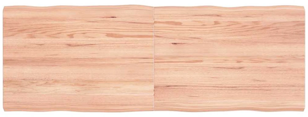 Stalviršis, šviesiai rudas, 140x50x(2-4) cm, medienos masyvas