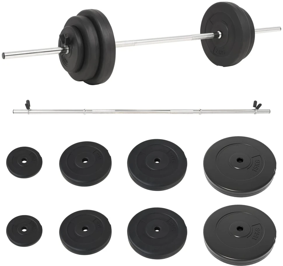 Štanga su svoriais, 60kg