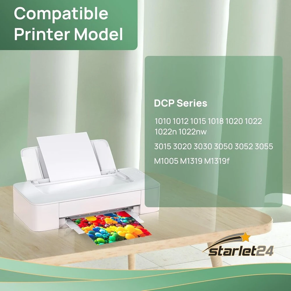 Starlet24 2 x 12a Q2612a suderinamas toneris su hp q2612a 12a, skirtas hp laserjet 1010 1012 1015 1018 1020 1022 1022n 1022nw 3015 3020 3030 3050 3052 3055 m1005 m1319 m1319f, juodas