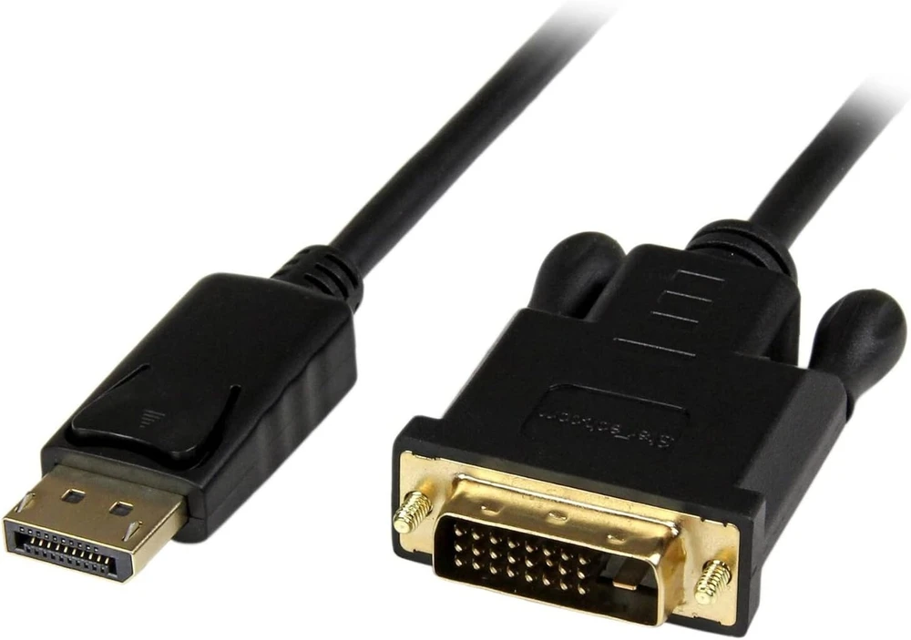 Startech 0,9 m Displayport į Dvi aktyvus adapterio konverterio kabelis - juodas